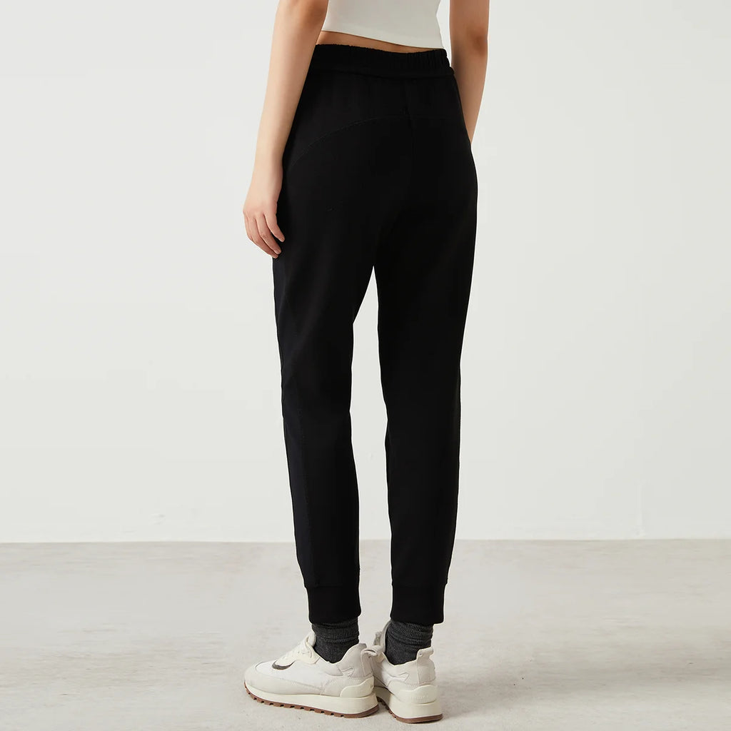 K2570L Winter High Quality Luxury Women's Clothing 80% Long Staple Cotton Sweatshirt Trousers