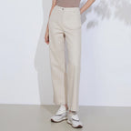 K2250L Ladies Clothes Cotton Luxury Women's Clothing Casual Pants High Quality Long Trousers Designer Clothes