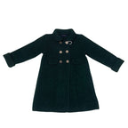 Girls Cashmere Tweed Coat 23 Fall And Winter New Fashion Double-sided Wool Coat Cotton Warm Long Girls Coat Children's Clothing