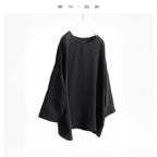 Plus-Size Women's Clothing~Hemp Long-Sleeved Shirt, Casual Sun-Protective Top, New Spring/Summer 2026 Style