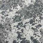New trendy sequined tulle embroidery, suitable for wedding dress fabrics, custom-made women's clothing fabrics