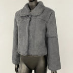 Natural Rabbit Fur Coat Women New Autumn Winter Female Real Fur  Real Leather and Fur Women's Clothing Outerwear Lady Jacket